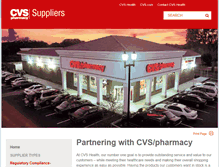 Tablet Screenshot of cvssuppliers.com